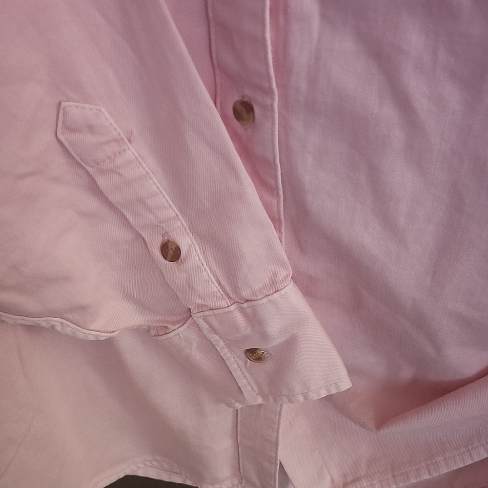 Favorite Daughter Light Pink Collared Shirt - Picture 3 of 7
